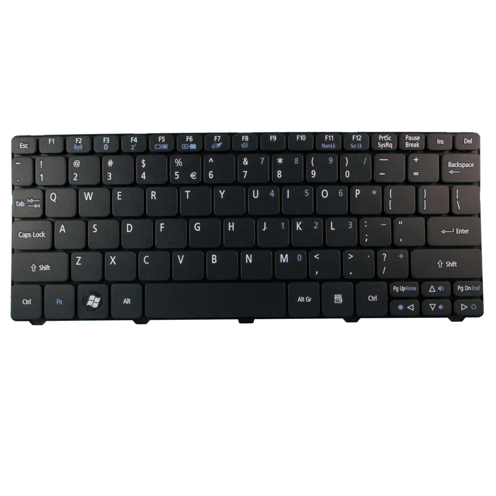 Keyboard Acer Aspire One Happy 532h D255 D260 Black 
