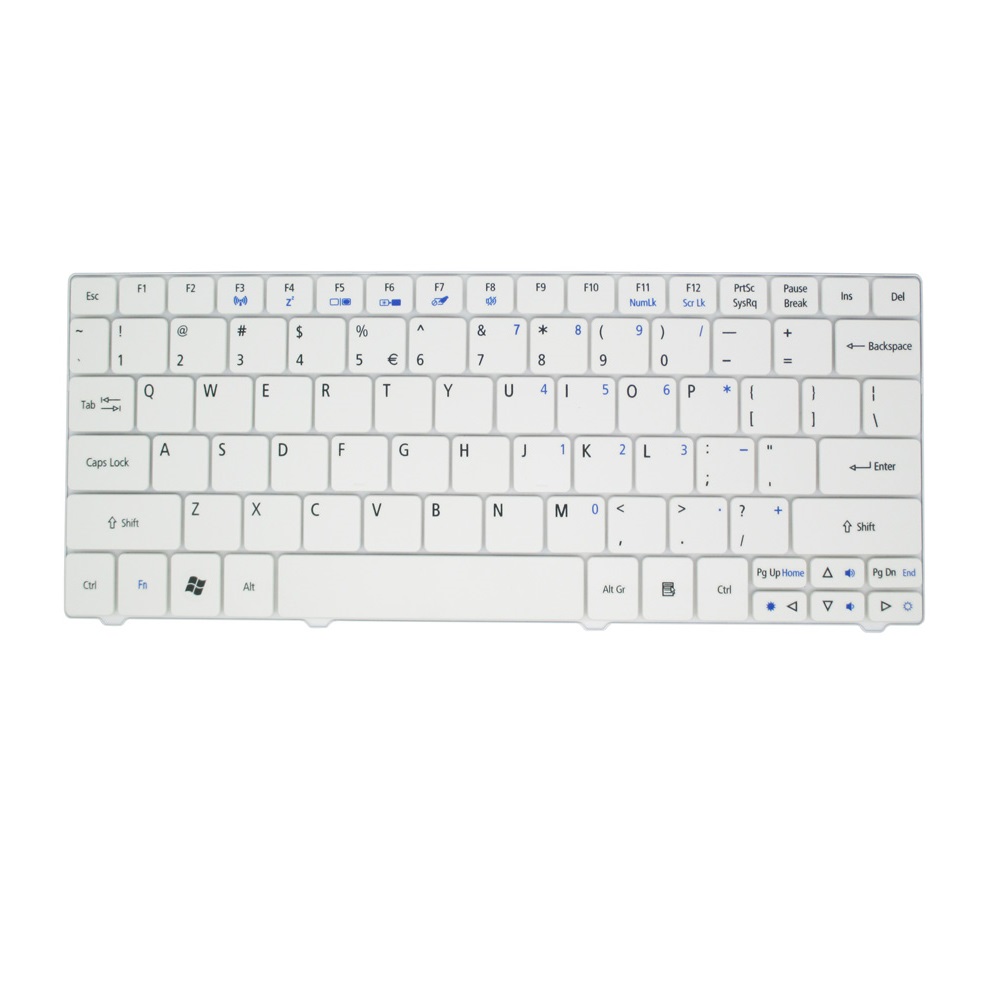 Keyboard Acer Aspire One 721 722 753H - White 