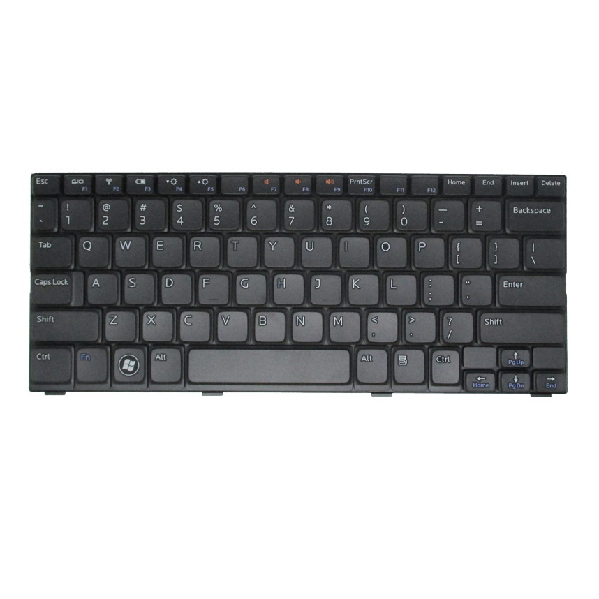Keyboard Dell Mini 1012 - Black - JakartaNotebook.com