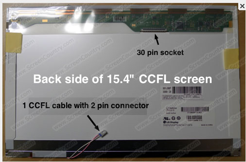 LCD Screen 15.4 - JakartaNotebook.com