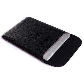 DOWSWIN Sleeve Case Kulit for MacBook Pro Touchbar 13 Inch - SY010 - Black