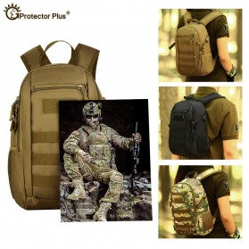PROTPLUS Tas Ransel Backpack Military Tactical Waterproof 15L - 8062 - Black - 2