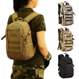 PROTPLUS Tas Ransel Backpack Military Tactical Waterproof 15L - 8062 - Black - 3