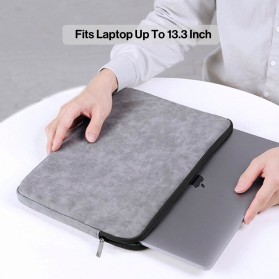 TAIKESEN Sleeve Case Laptop MacBook 13.3 Inch - C221 - Gray