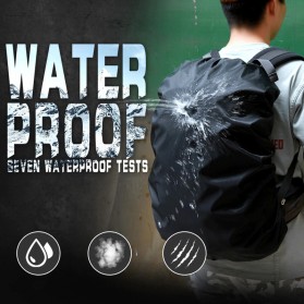 WOYYHO Cover Tas Ransel Waterproof Rain Backpack Cover 35L - W1012 - Black