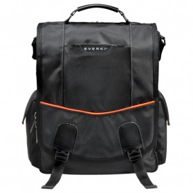 Everki EKS620 Urbanite Laptop Vertical Messenger Bag, Fits up to 14.1-inch - Black - 2