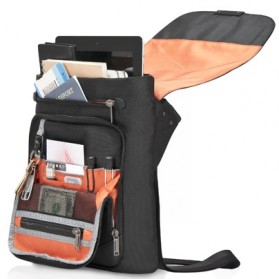Everki Venue Premium iPad / Kindle / Tablet RFID Mini Messenger - EKS622 - Black - 4