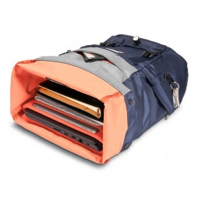 Everki EKP161 ContemPRO Roll Top Laptop Backpack 15.6 Inch - Navy Blue - 4