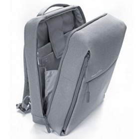 Xiaomi Tas Laptop Ransel Minimalis - Light Gray - 3
