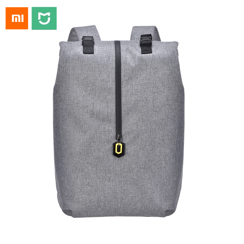 xiaomi 90 point tas ransel laptop rolltop casual gray xiaomi 90 point tas ransel laptop rolltop casual gray