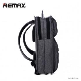 Remax Tas Laptop Fashion - Double 505 - Gray - 2