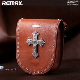 Remax Fashion Bags Diamond Style - Single 216 - Coffee - 1