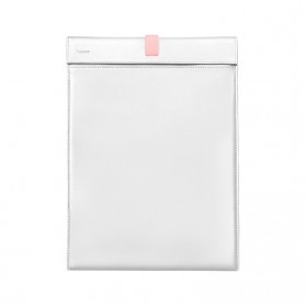 Notebook Bag / Tas Laptop - Baseus Sleeve Case Kulit Laptop 16 Inch - LBQY-BGY - White