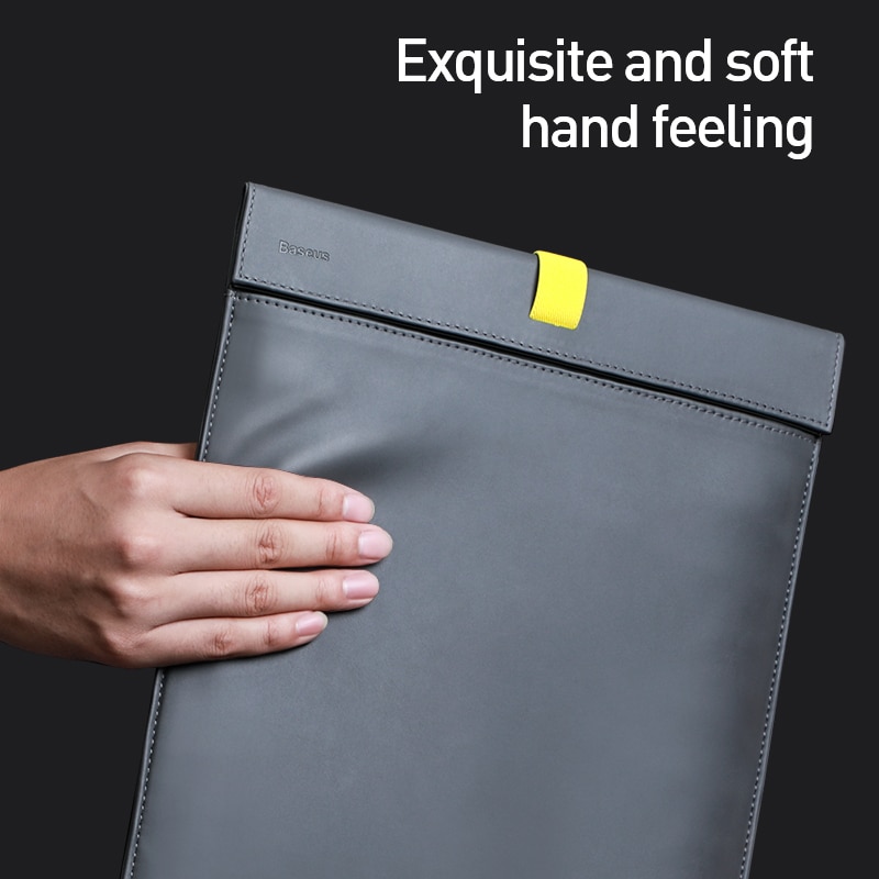 Gambar produk Baseus Sleeve Case Kulit Laptop 16 Inch - LBQY-BGY