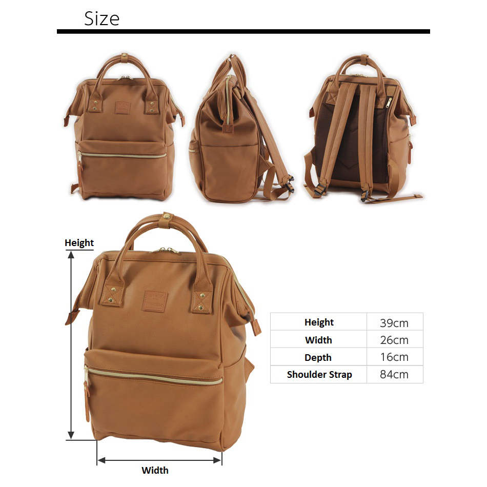 tas ransel anello handle backpack cus rucksack l size tas ransel anello handle backpack cus rucksack l size