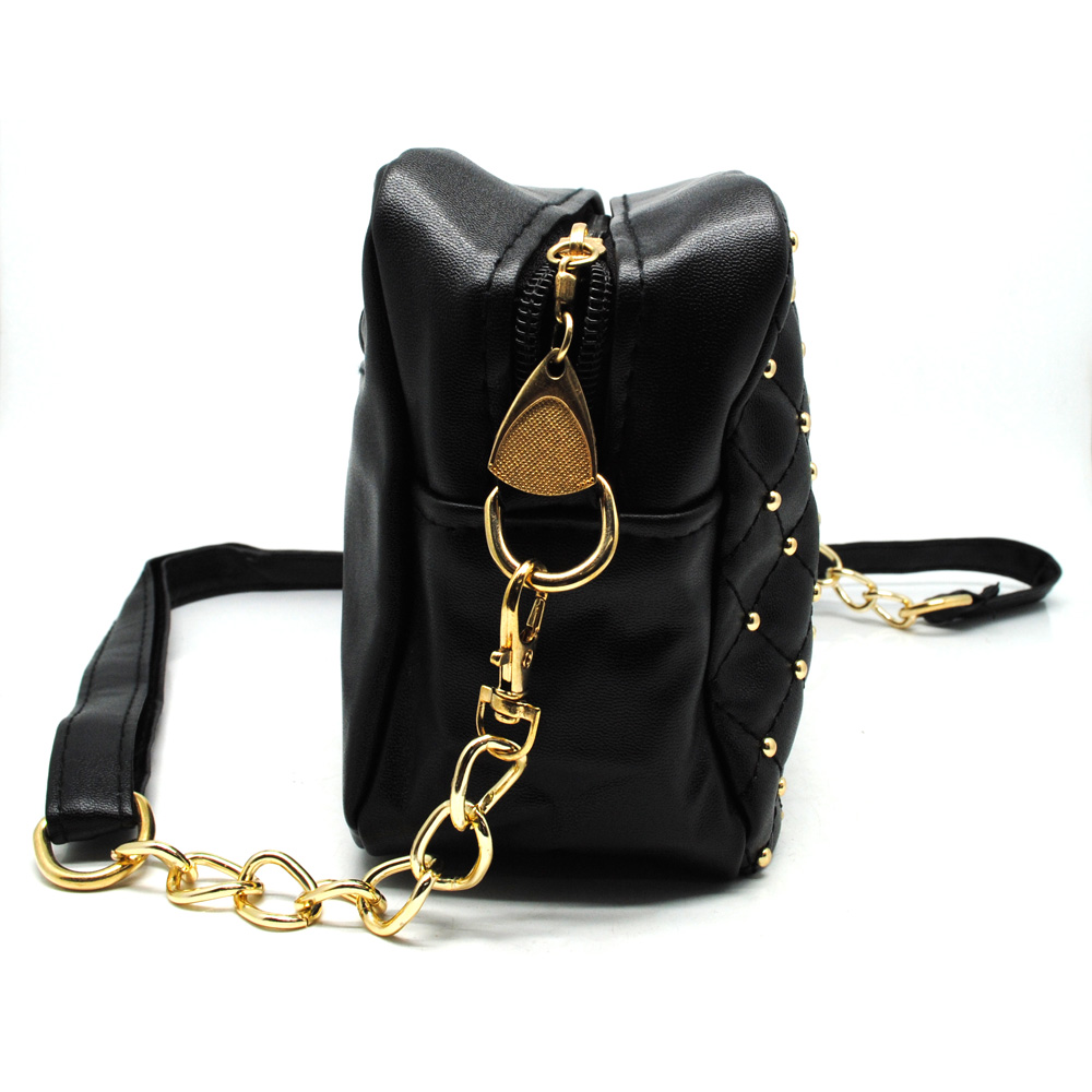 Tas Selempang Wanita Derek Lam Model Rivet ER6156 Black