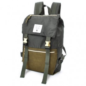 Anello Tas Ransel Buckle Nylon - Khaki - 1