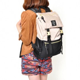 Anello Tas Ransel Buckle Nylon - Khaki - 7