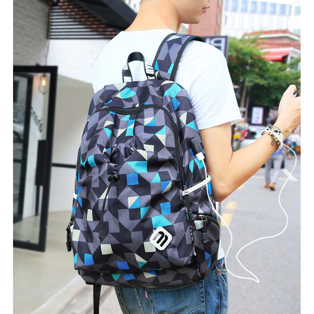 ryden tas ransel laptop dengan usb charger port ryden tas ransel laptop dengan usb charger port