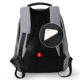Mark Ryden Tas Ransel Anti Maling dengan USB Charger Port - MR5815ZS - Black - 9