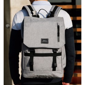 Mark Ryden Tas Ransel Laptop dengan USB Charger Port - MR5748 - Gray - 3