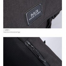 Mark Ryden Tas Ransel Laptop dengan USB Charger Port - MR5748 - Gray - 6