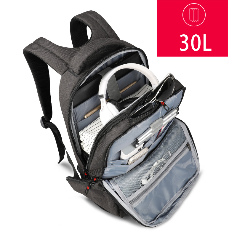 TIGERNU Tas Ransel Laptop - T-B3130 - Deep Gray - JakartaNotebook.com