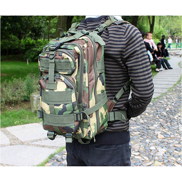  Tas Ransel Army 24L Camouflage JakartaNotebook com