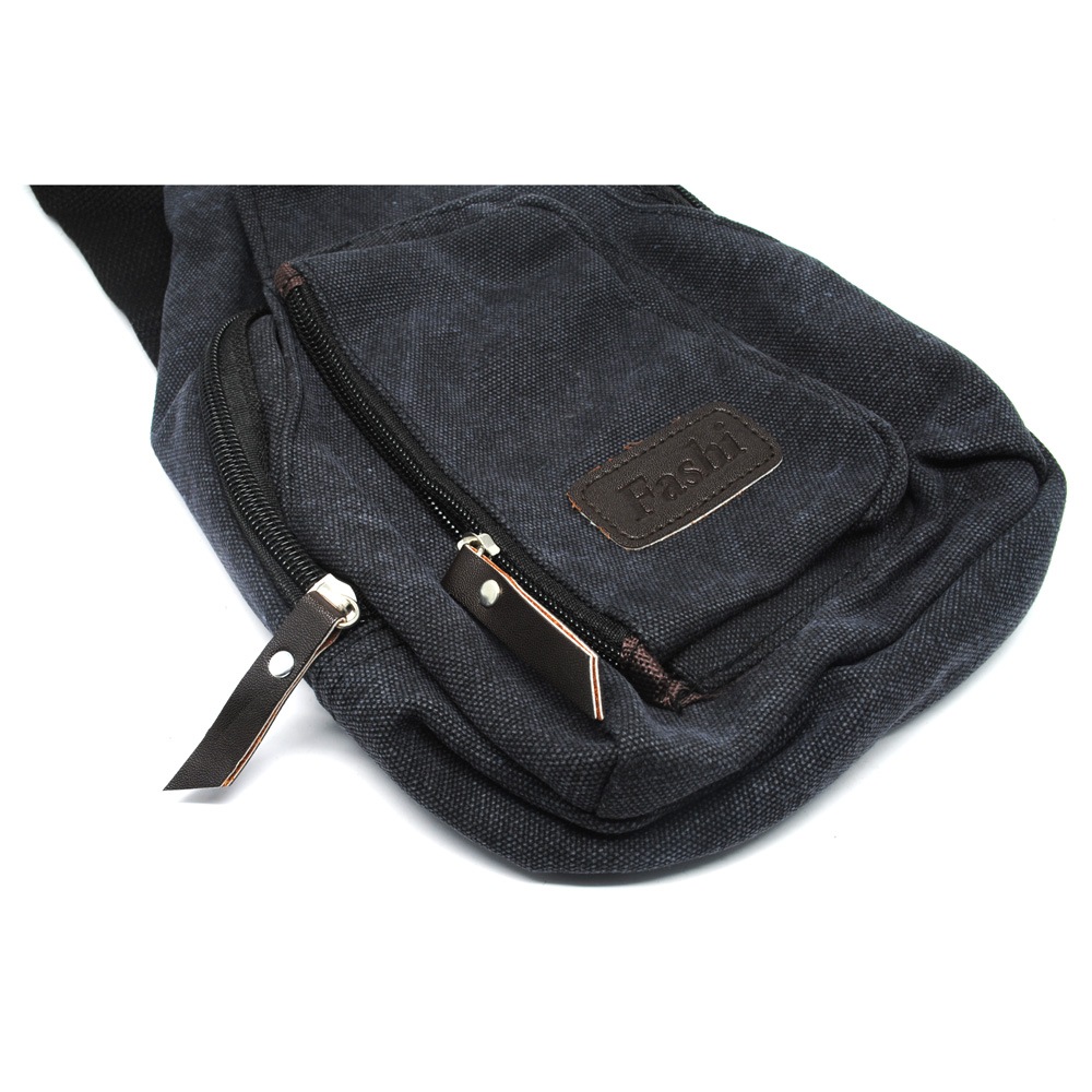 Fashi Tas Selempang Kasual Crossbody Bag Bahan Canvas Fashi Tas Selempang Kasual Crossbody Bag Bahan Canvas