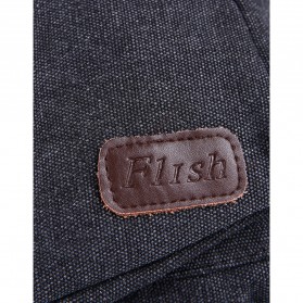 Tas Selempang Kasual Bahan Canvas - Gray - 4