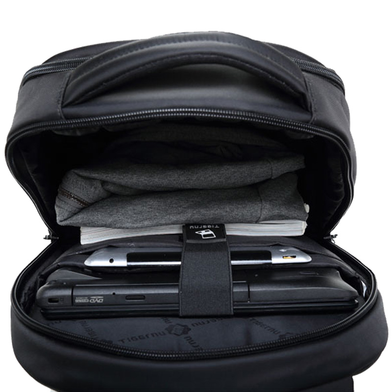 TIGERNU Tas Ransel Backpack Waterproof - Black Blue 