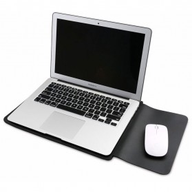 Sleeve Case Kulit Xiaomi Mi Notebook Air 12.5 Inch (OEM) - Black - 1