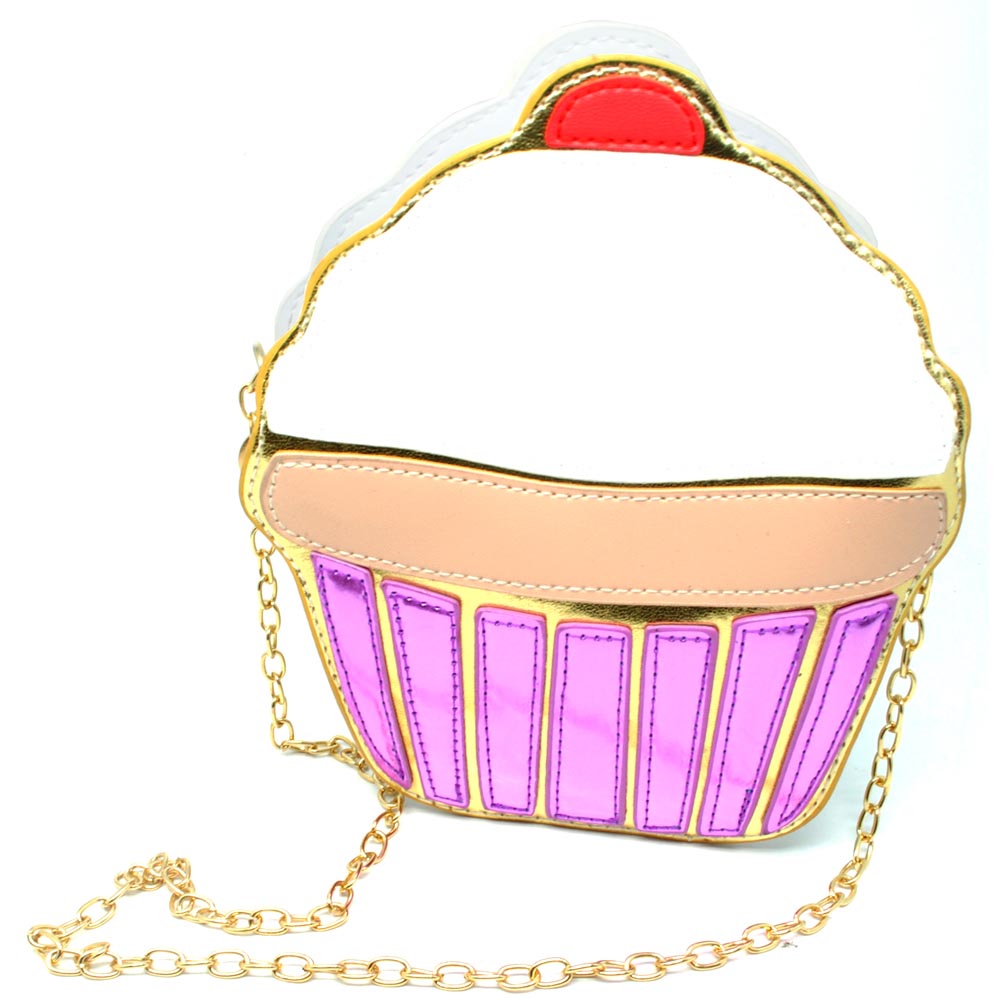Tas Selempang Wanita 3D Cartoon Bag Model Cake Multi Color