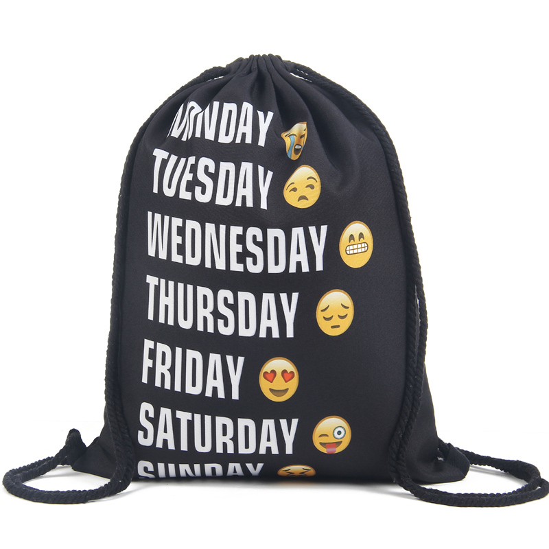 tas ransel serut drawstring model emoji black jakartanotebook tas ransel serut drawstring model emoji black jakartanotebook