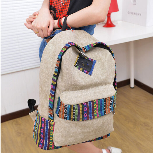 tas ransel wanita canvas korea gray jakartanotebook tas ransel wanita canvas korea gray jakartanotebook