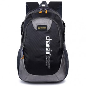CHANSIN Tas Ransel Backpack Sport Casual Waterproof - HY-117 - Black