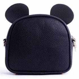 Tas Selempang Wanita Model Mickey Mouse - Black - 3