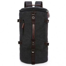 Tas Ransel Laptop / Backpack Notebook - Free Knight Tas Ransel Barrel Mountaineering - M0005 - Black