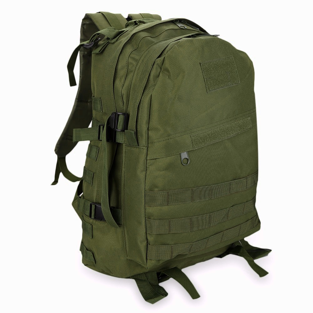 Tas Ransel Laptop Desain Militer Army Green