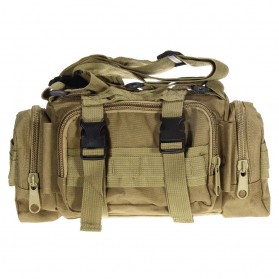IMOK Tas Selempang Pria Army Sling Bag 6L - BL015 - Cream