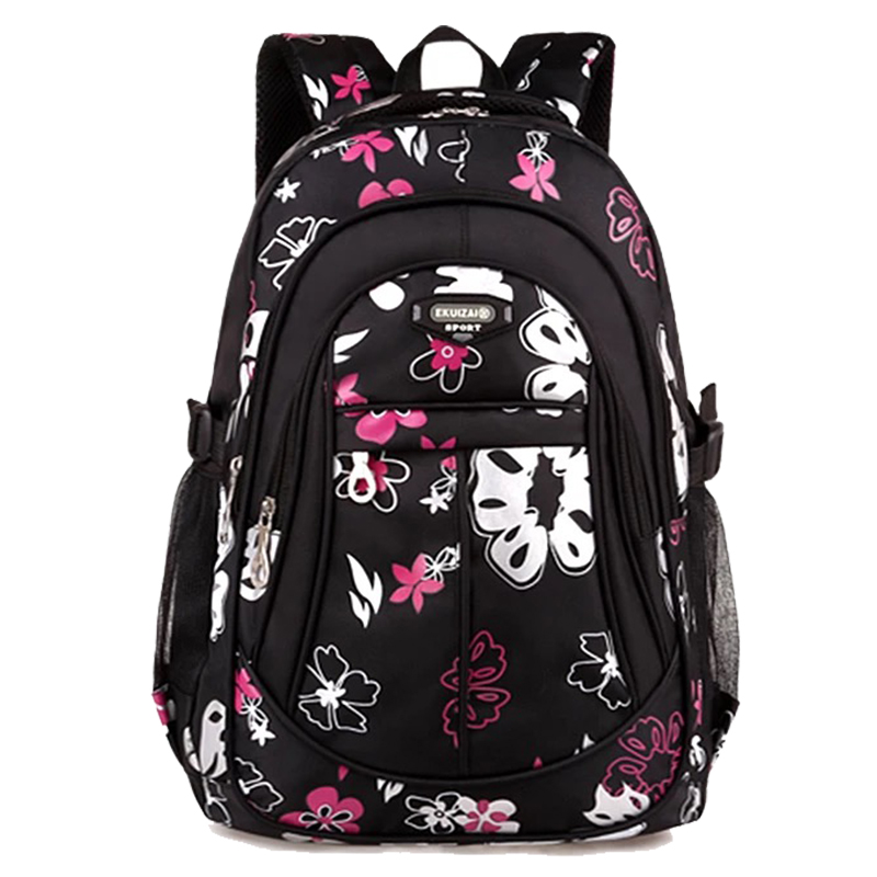 tas ransel anak flower black jakartanotebook tas ransel anak flower black jakartanotebook