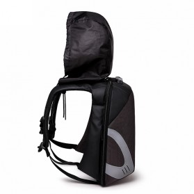 Ozuko Tas Ransel Laptop Security Lock dengan USB Charger Port - ZK899939 - Black - 4