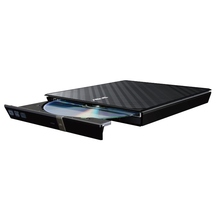 Asus 8X External Slim DVD+/RW Drive Optical Drives SDRW08D2S (NO BOX) Black
