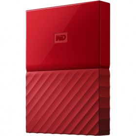 WD My Passport Colorful 3rd Generation USB 3.0 2TB - Red - 4