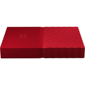 WD My Passport Colorful 3rd Generation USB 3.0 2TB - Red - 6