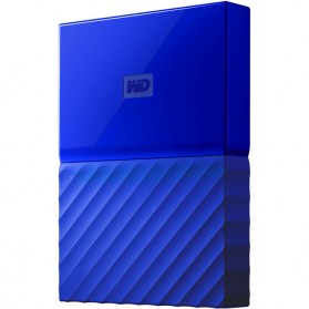 WD My Passport Colorful 3rd Generation USB 3.0 2TB - Blue - 4