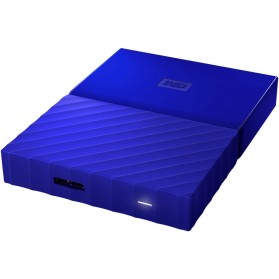 WD My Passport Colorful 3rd Generation USB 3.0 2TB - Blue - 5