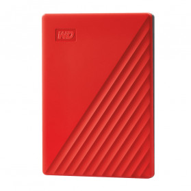 WD My Passport USB 3.2 1TB Harddisk Eksternal - Red