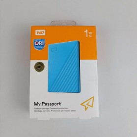 WD My Passport USB 3.2 1TB Harddisk Eksternal - Blue - 9