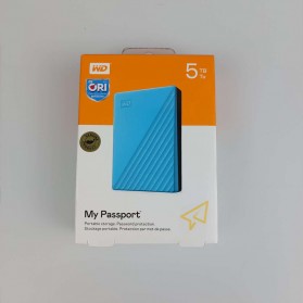 WD My Passport USB 3.2 5TB - Blue - 8